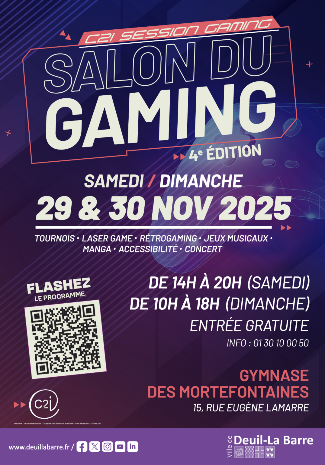 Salon du Gaming 2025 - Deuil-la-Barre
