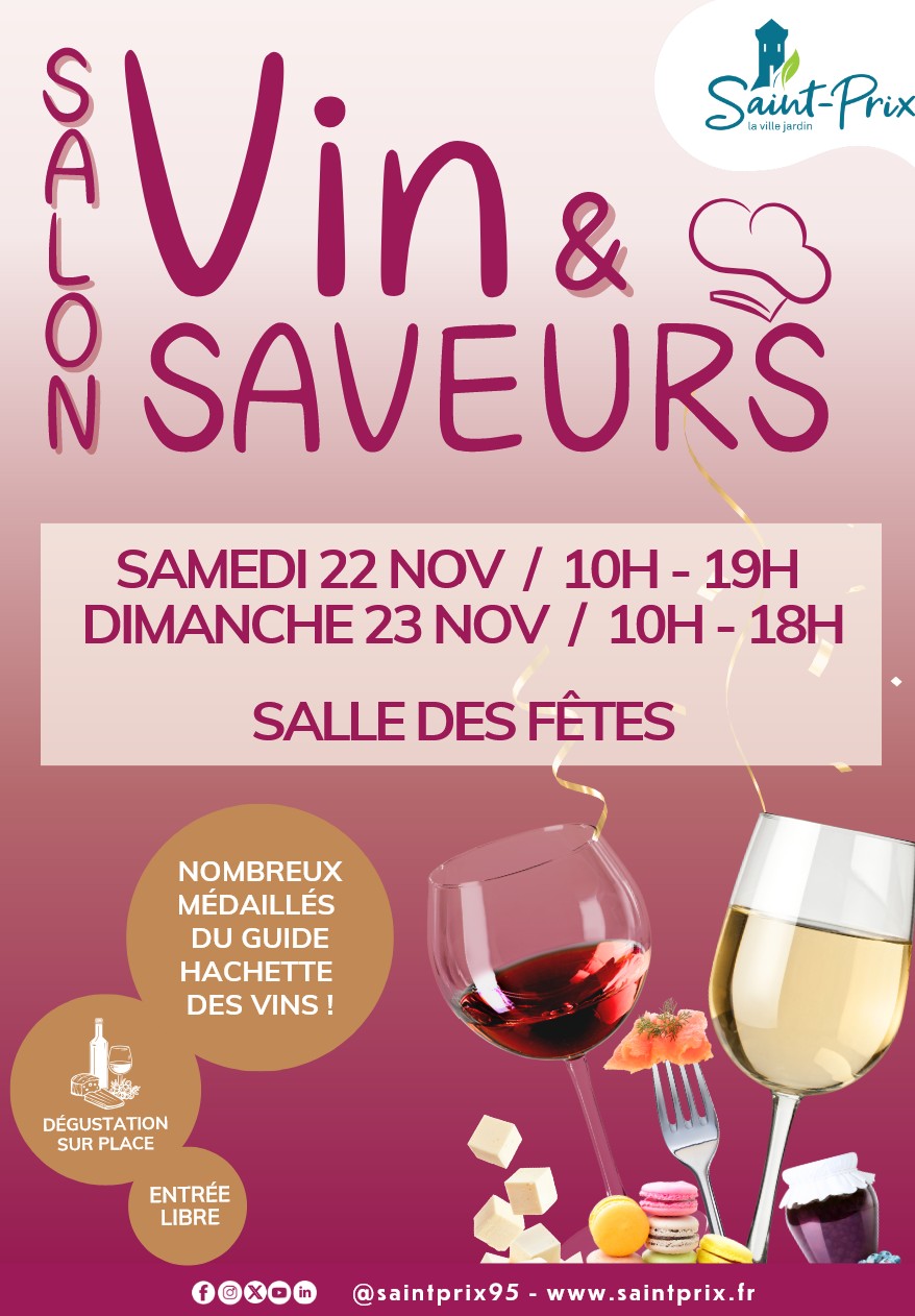 Salon Vin et Saveurs - Saint-Prix - 2025