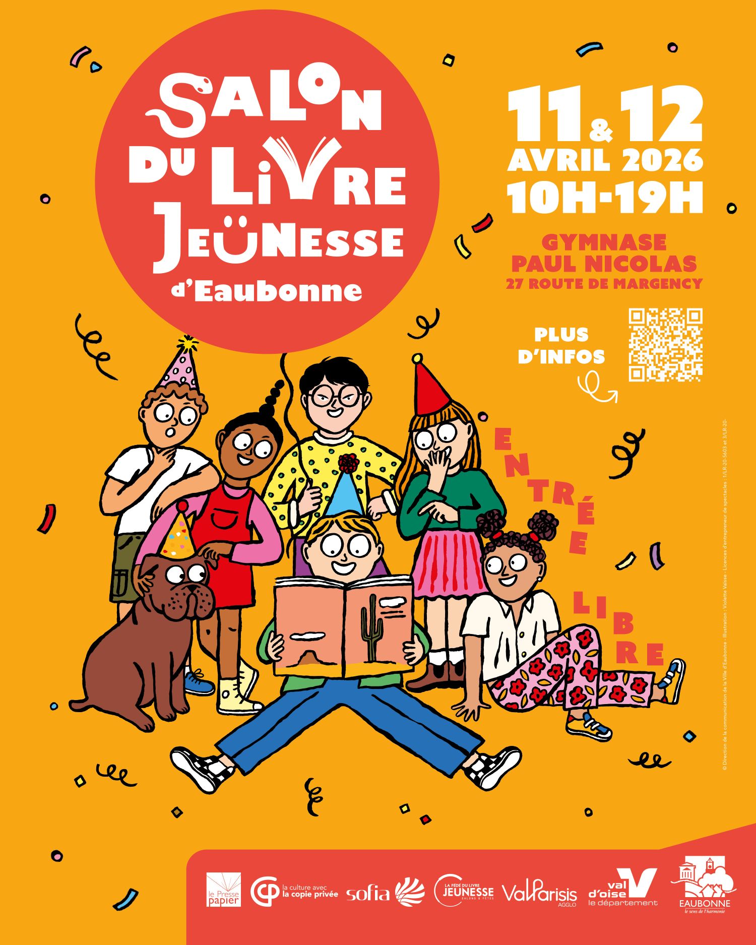 Salon du livre jeunesse Eaubonne 2026