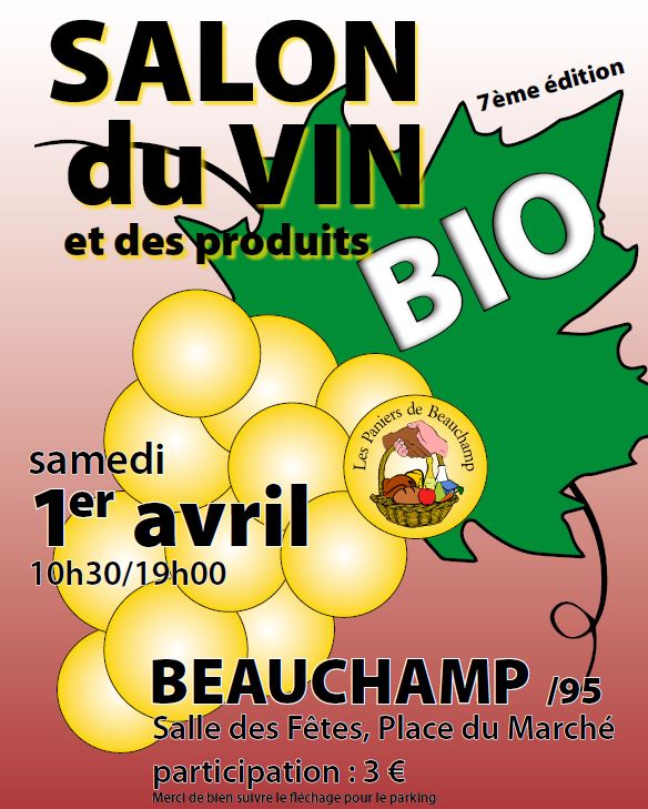 Salon du vin et des produits bio - Beauchamp - 2023