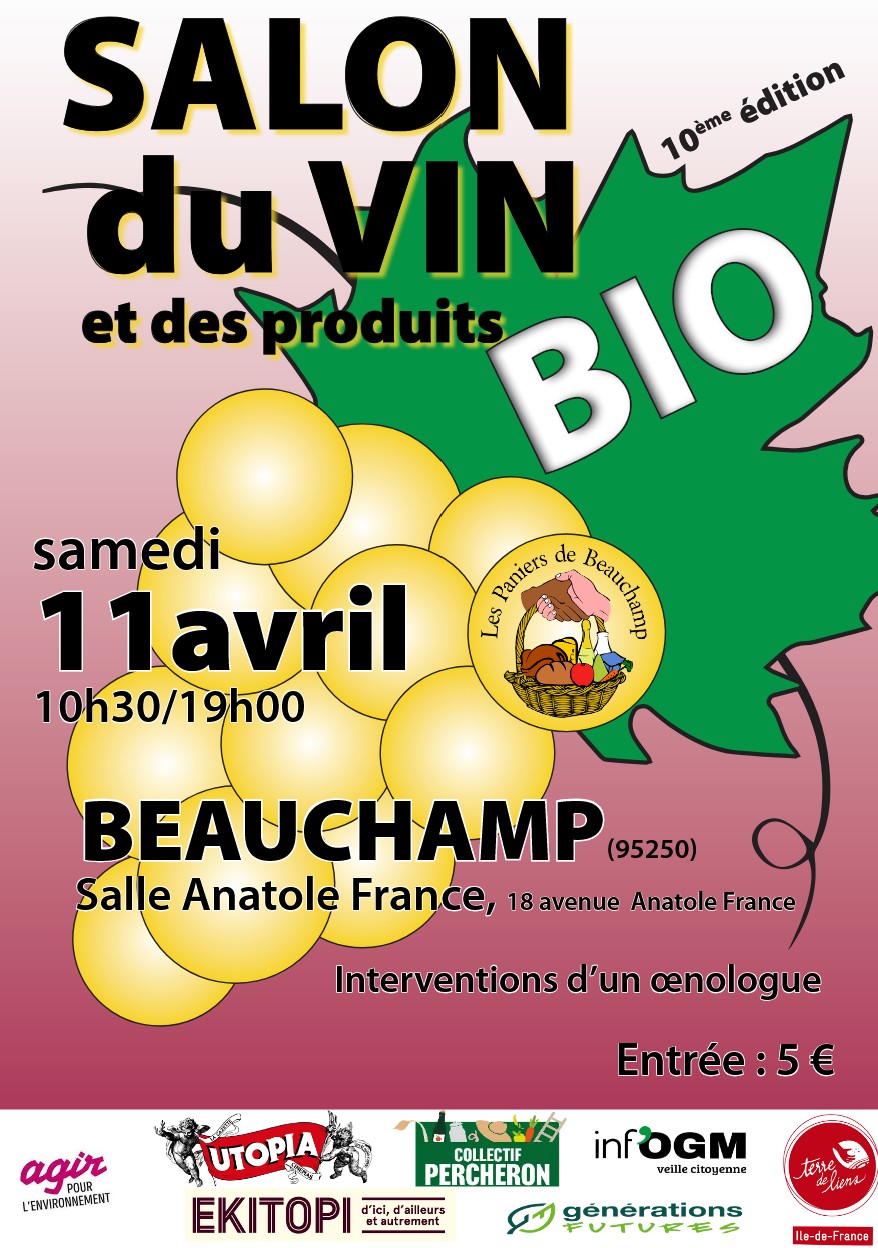 Salon du vin et des produits bio - Beauchamp - 2026