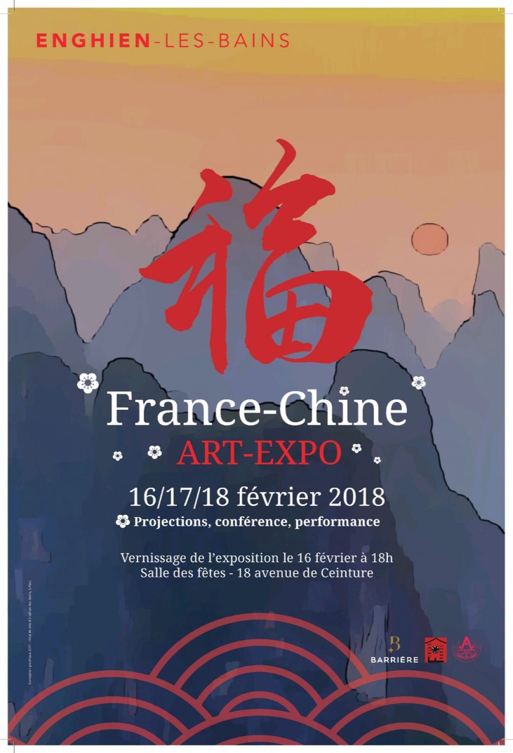 Affiche France-Chine Enghien