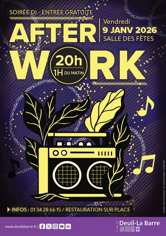 Afterworrk - Deuil-La Barre - 9 janvier 2026