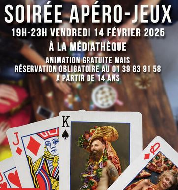 Soirée apéro-jeux - Groslay