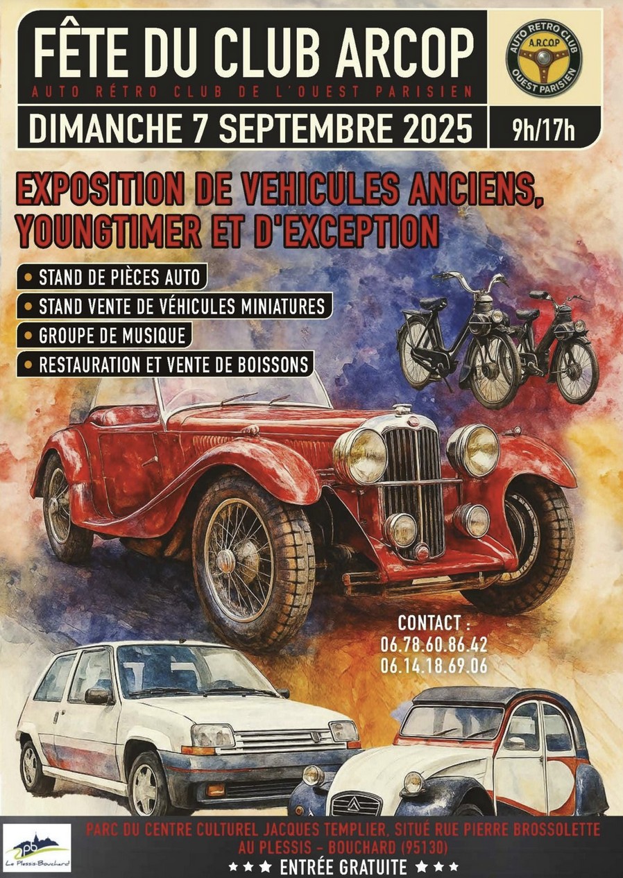Fête ARCOP 2025 - Le Plessis-Bouchard
