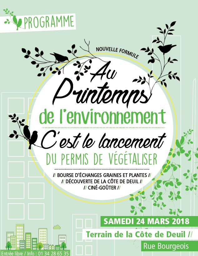 Au printemps de l'environnement - Deuil-la-Barre