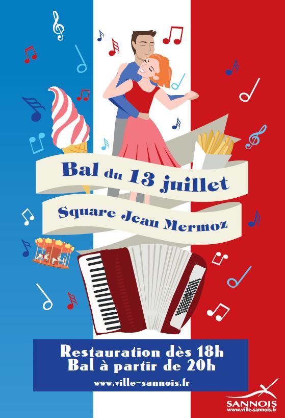 Bal du 13 juillet 2018 à Sannois