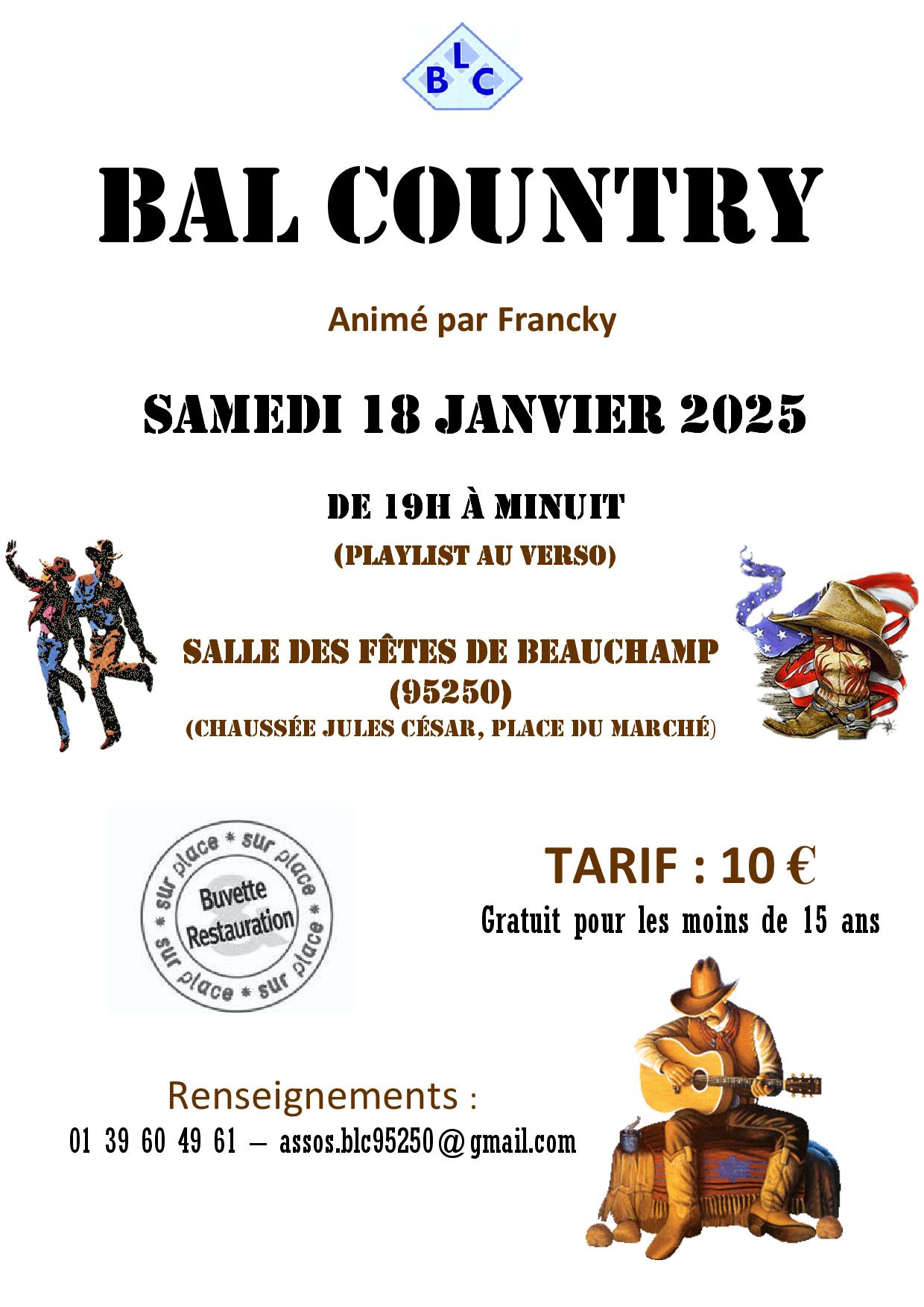 Bal country Beauchamp - 2025