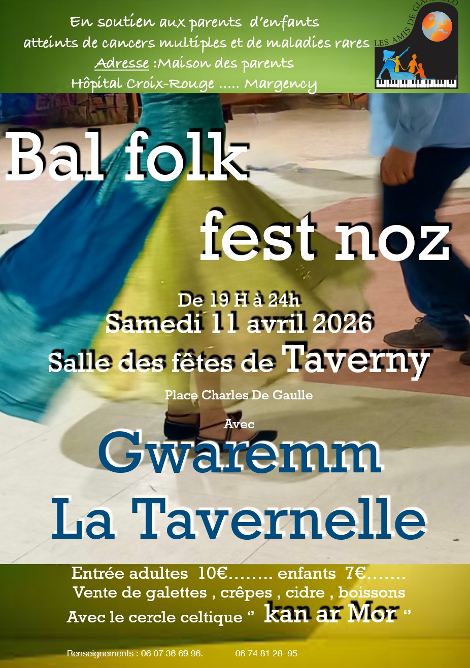 Bal Folk Fest Noz - Taverny - 11 avril 2026