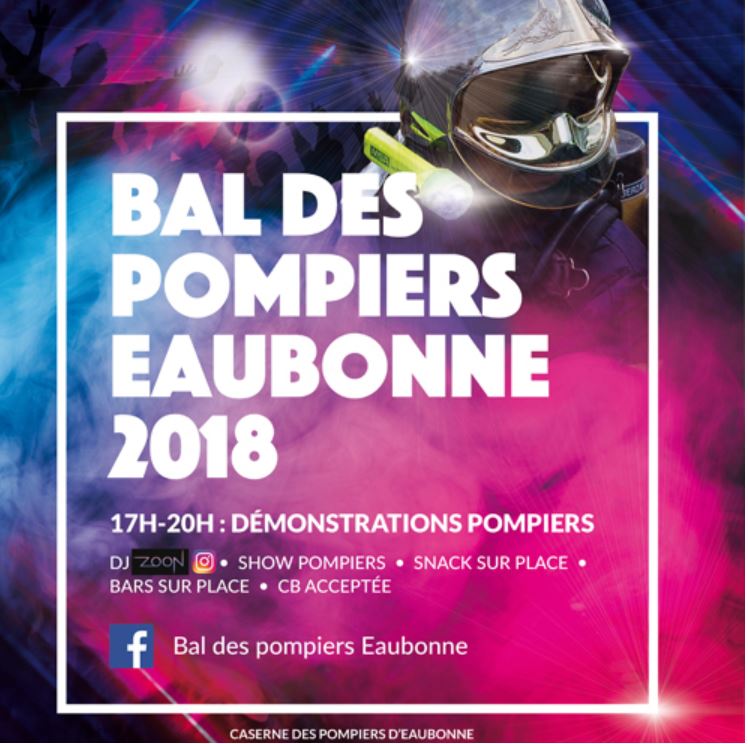 Bal des Pompiers à Eaubonne 2018