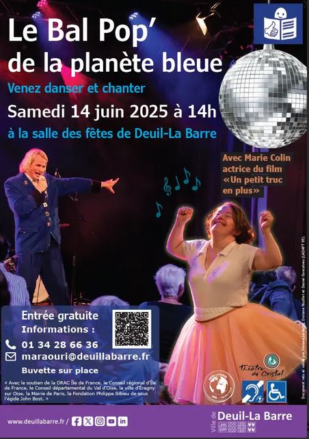 Le Bal Pop' de la planète bleue - Deuil-la-Barre - 14 juin 2025