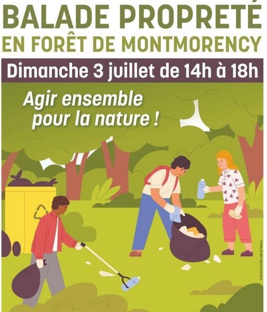 Balade de propreté en Forêt de Montmorency