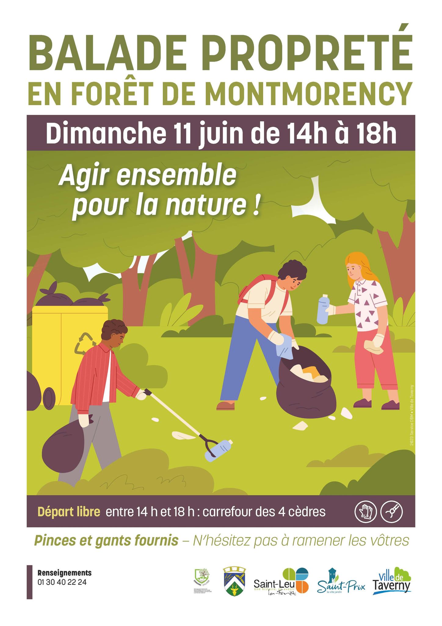 Balade proprété - 2023 - Forêt de Montmorency