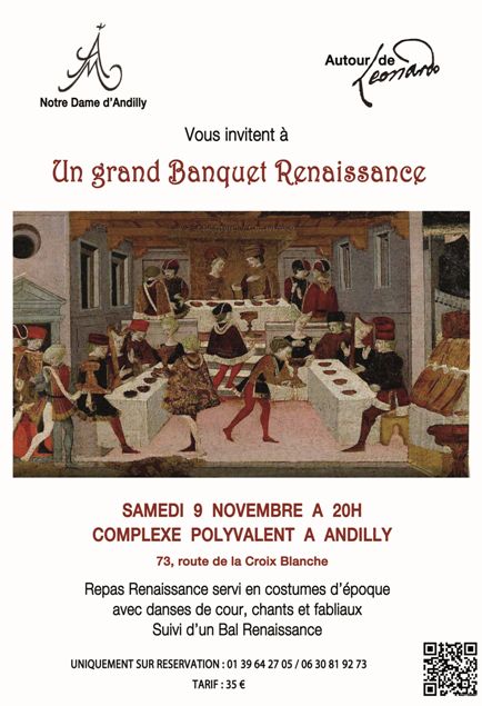 BANQUET RENAISSANCE à ANDILLY
