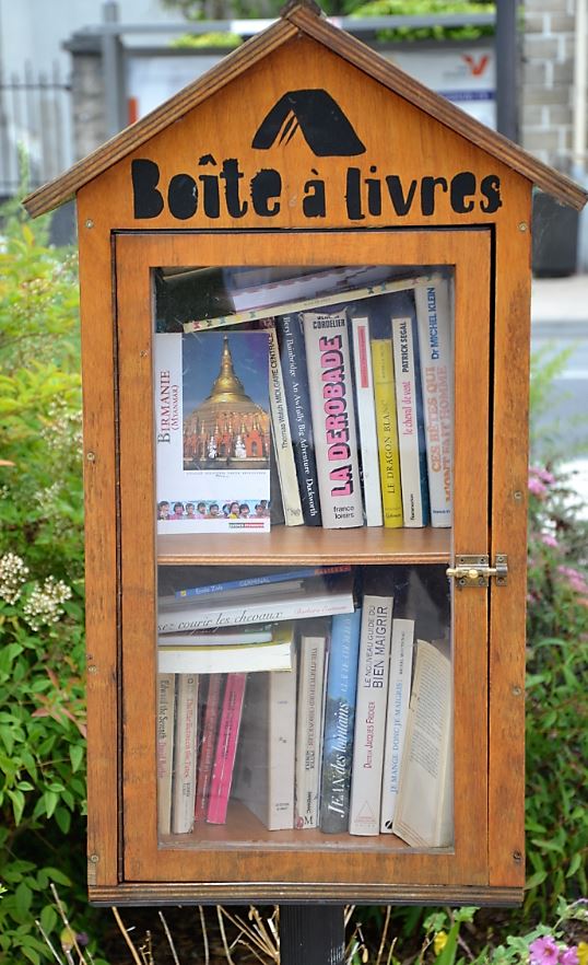 Boite à livres à Deuil-la-Barre