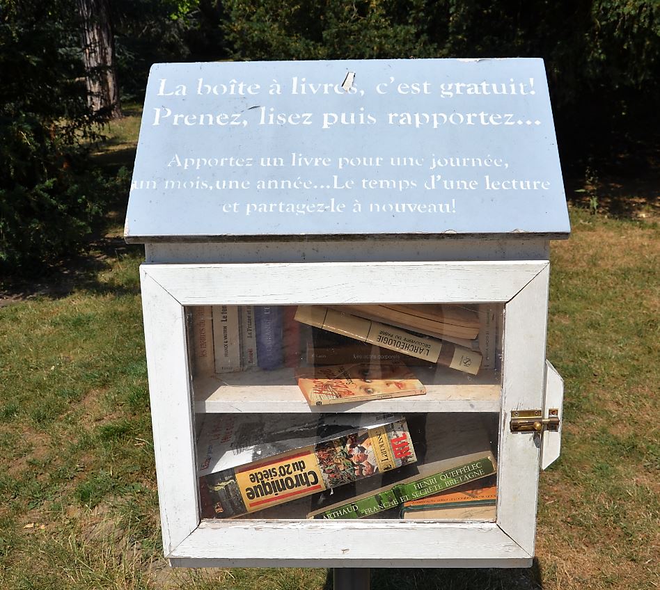 Boite à livres à Montmorency