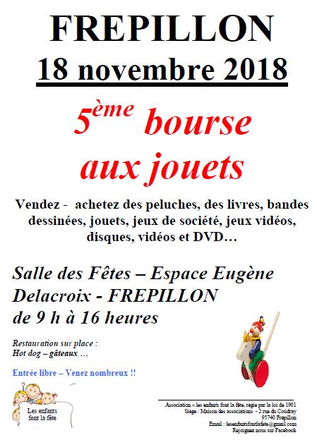 Bourse aux jouets de Frépillon
