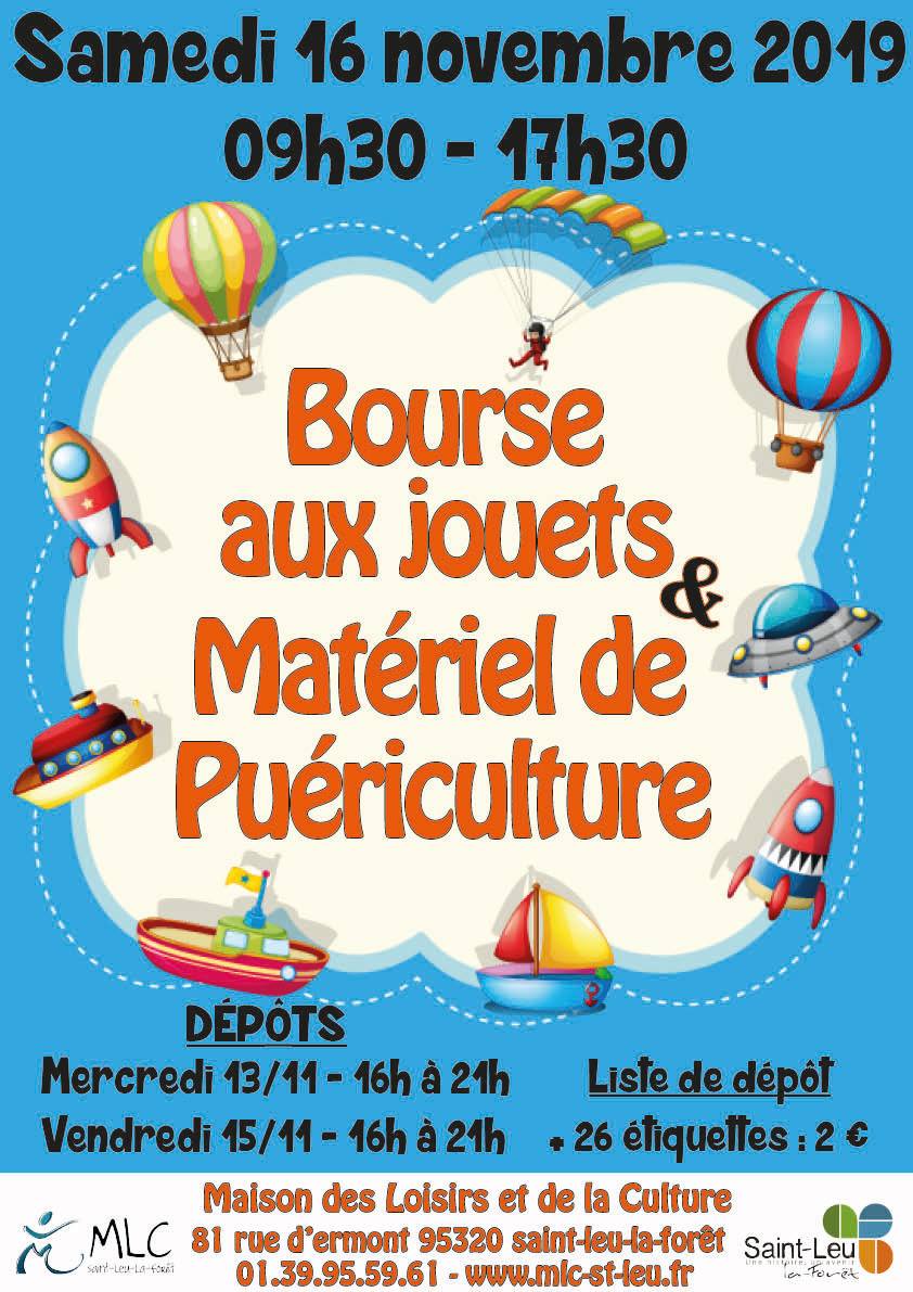 Bourse aux jouets de Saint-Leu - 16 novembre 2019