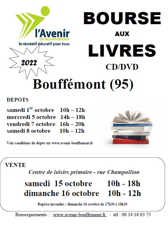 Bourse aux livres Bouffémont 2022