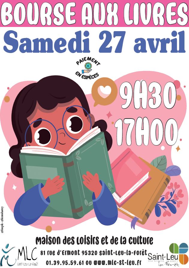 Bourse aux livres - Saint-Leu - 27 avril 2024