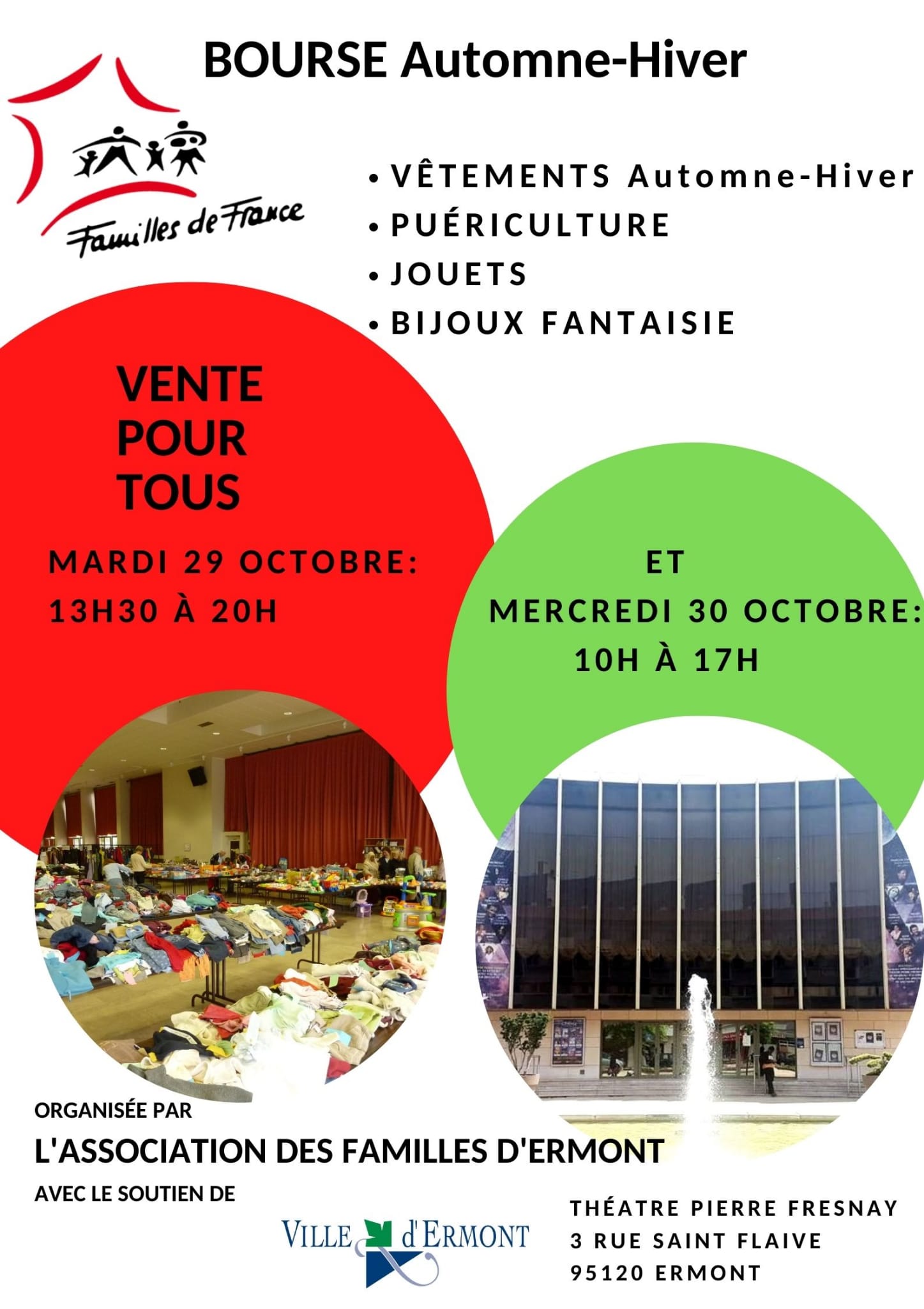 Bourse aux vêtements - Ermont 2024