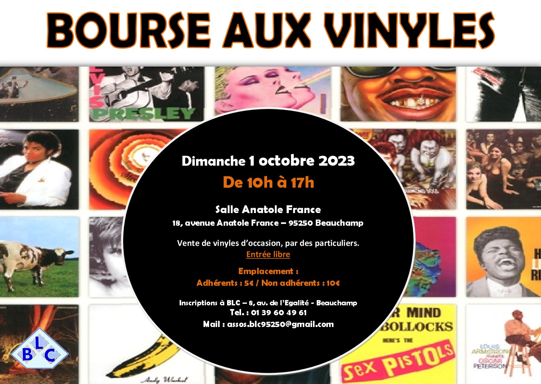 Bourse aux vinyles 2023