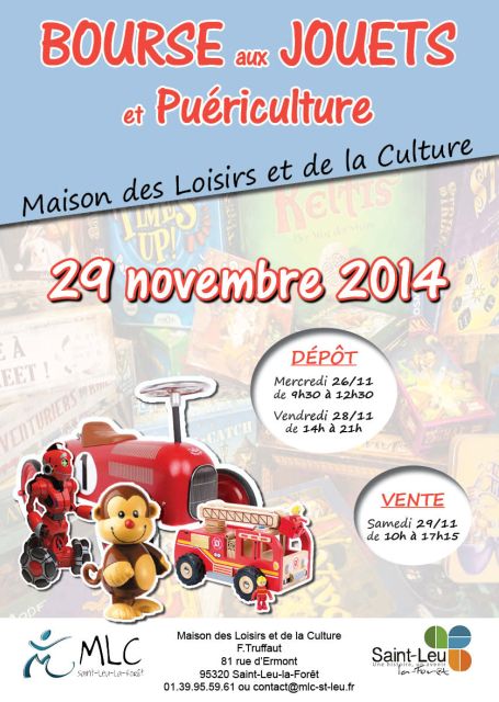 BOURSE AUX JOUETS ET PUERICULTURE