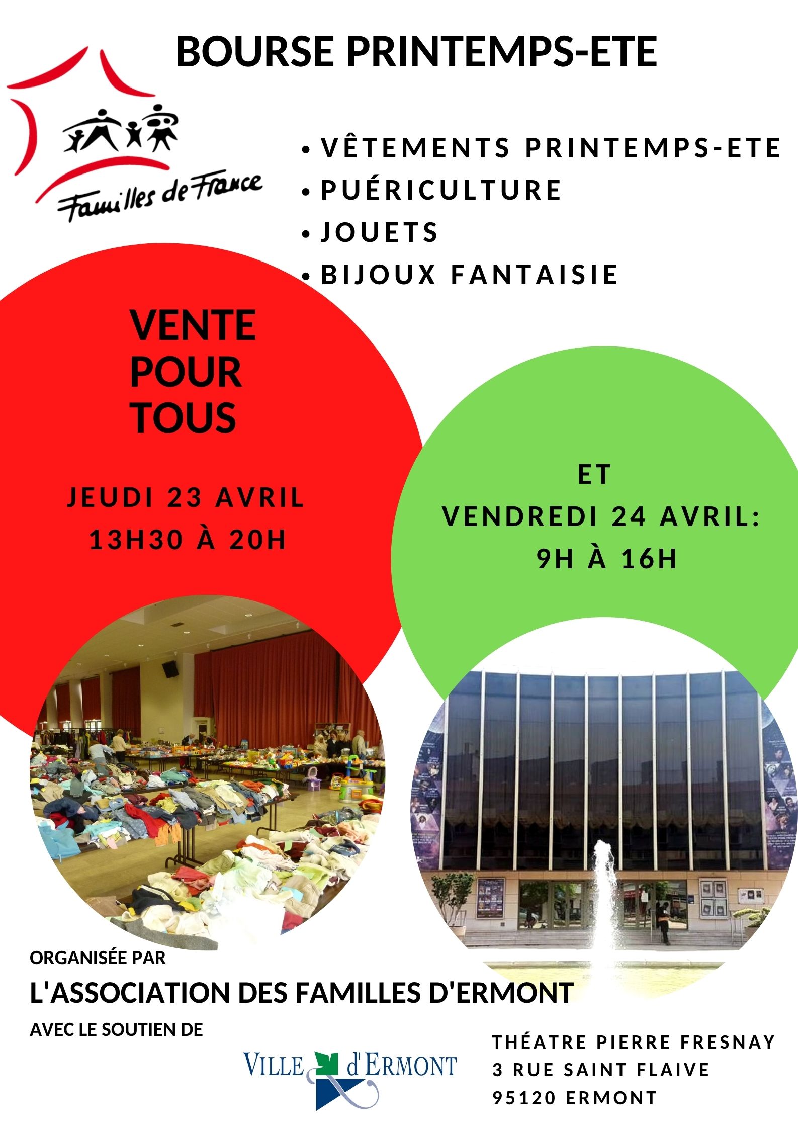 Bourse aux vetements 2026 - Ermont