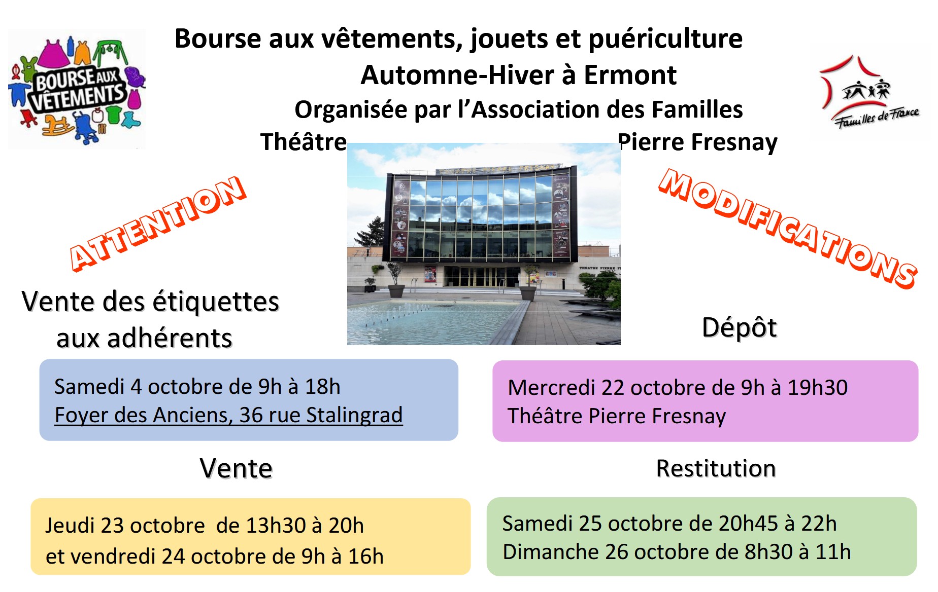 Bourse aux vêtements Ermont 2025