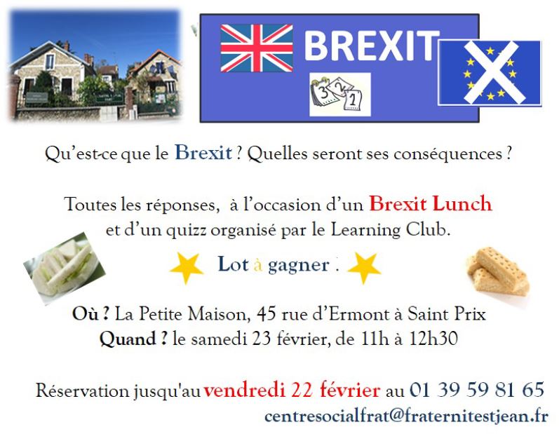 Quizz Brexit à Saint-Prix