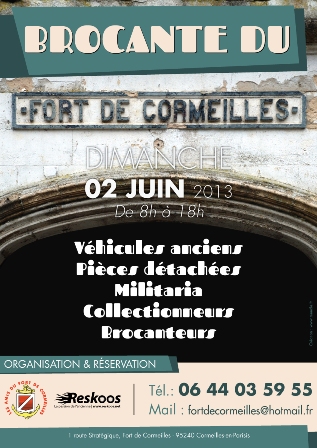 BROCANTE DU FORT D CORMEILLES