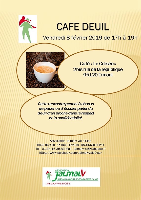 Café deuil à Ermont le 8 février 2019