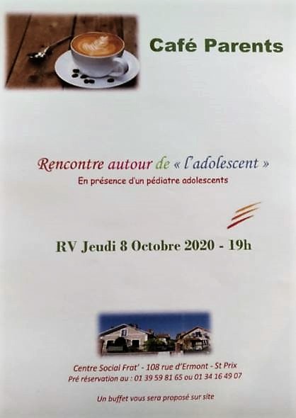 Café Parents 8 octobre 2020