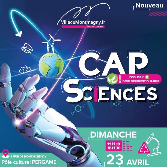 "Cap Sciences" journée thématique "écologie et développement durable" Montmagny le 23 avril 2023
