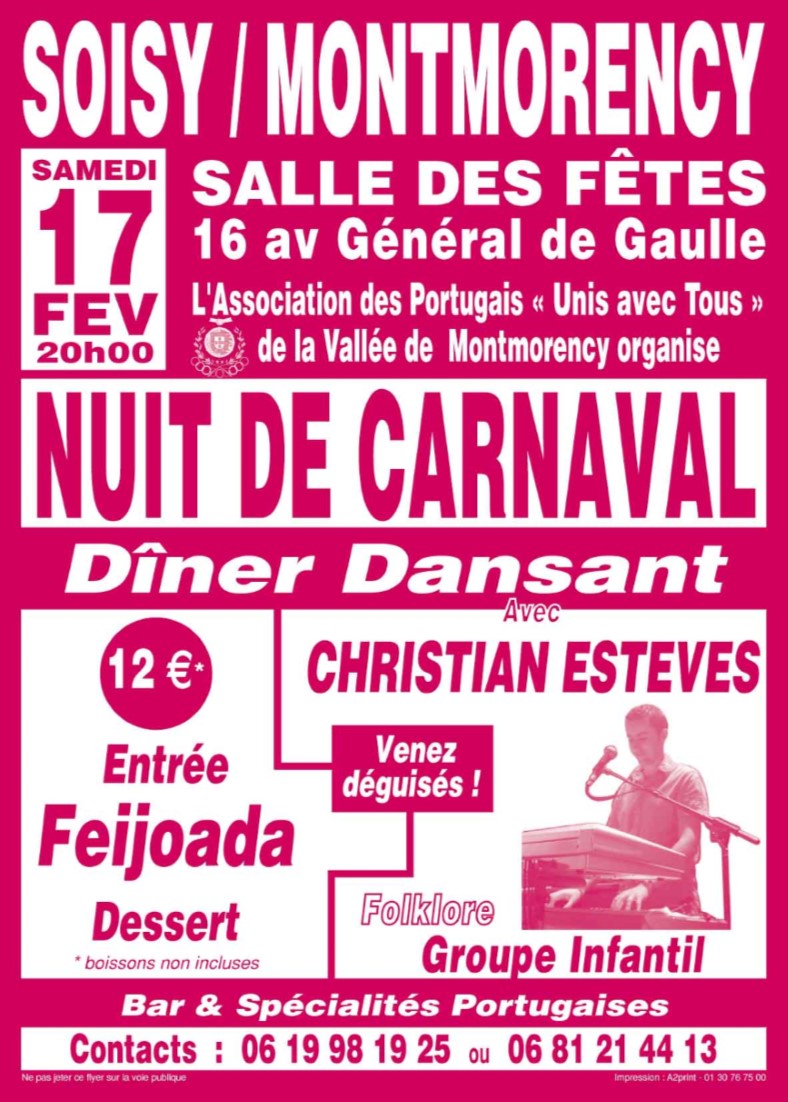 Nuit de carnaval à Soisy - 2018