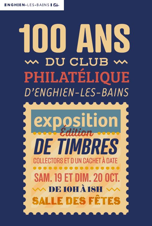 100 ans du Club philatélique d'Enghien