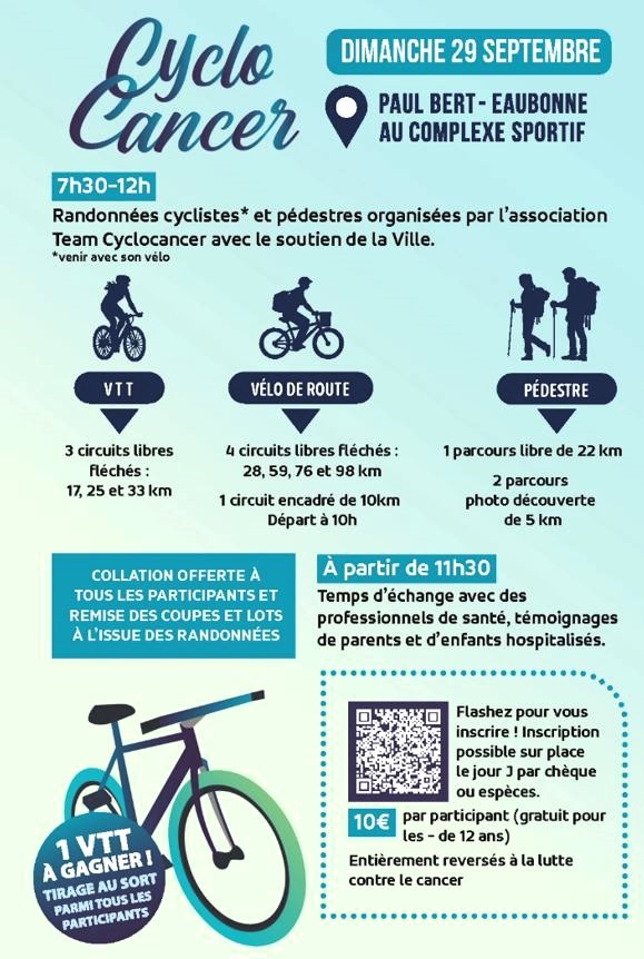 Cyclo Cancer à Eaubonne - 2024