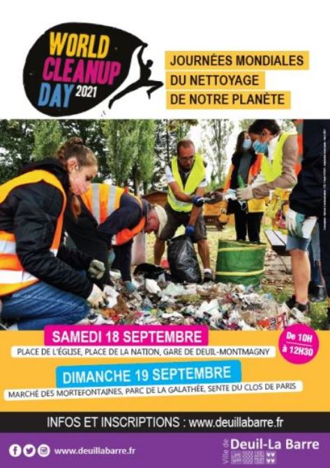World Clean Up Deuil-la-Barre