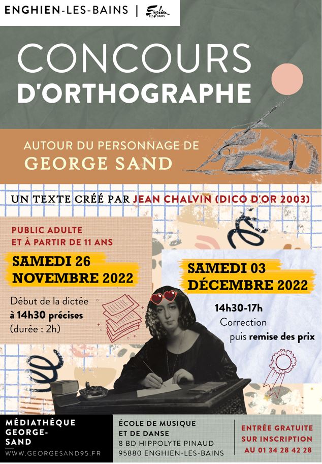 Concours d'orthograpghe Enghien - 2022