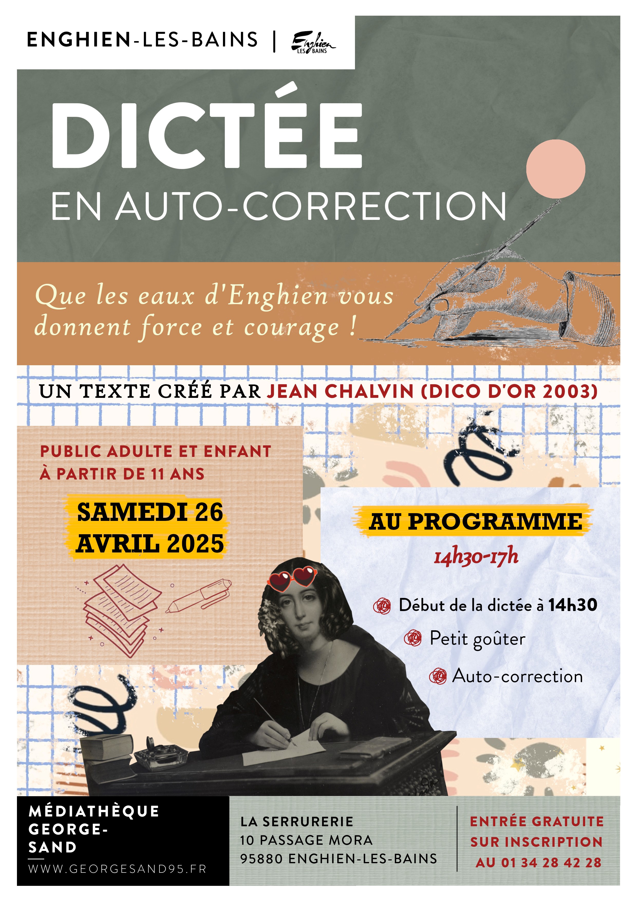 Dictée Enghien 26 avril 2025