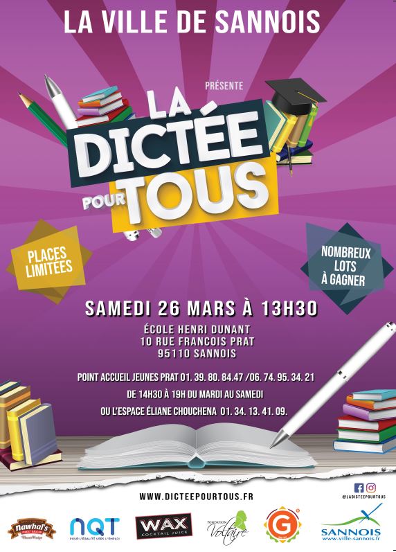 Dictée pour tous - Sannois - 2022