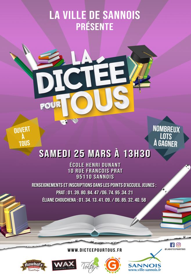 Dictée pour Tous - Sannois - 2023