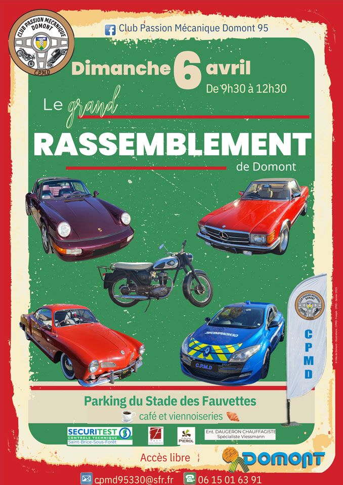 Le grand rassemblement - Domont le 6 avril 2025