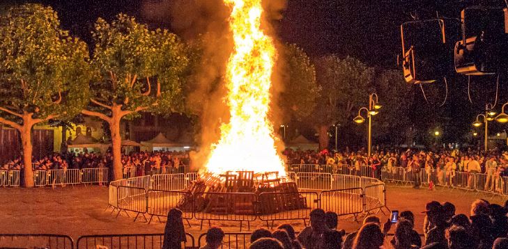 Feu de la Saint-Jean à Eaubonne