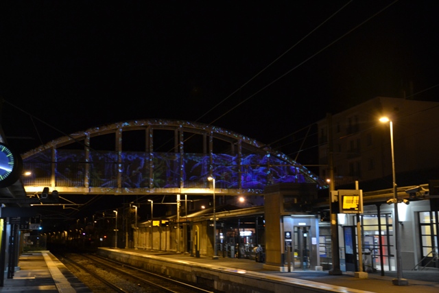 PROJECTIONS MONUMENTALES ENGHIEN - Gare