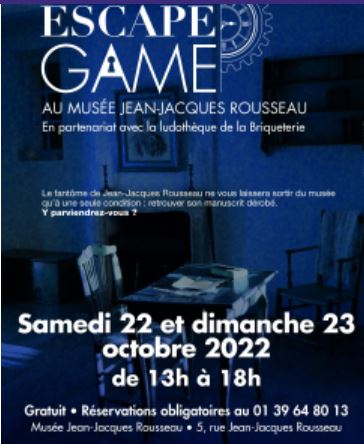 Escape game au musée Jean-Jacques Rousseau