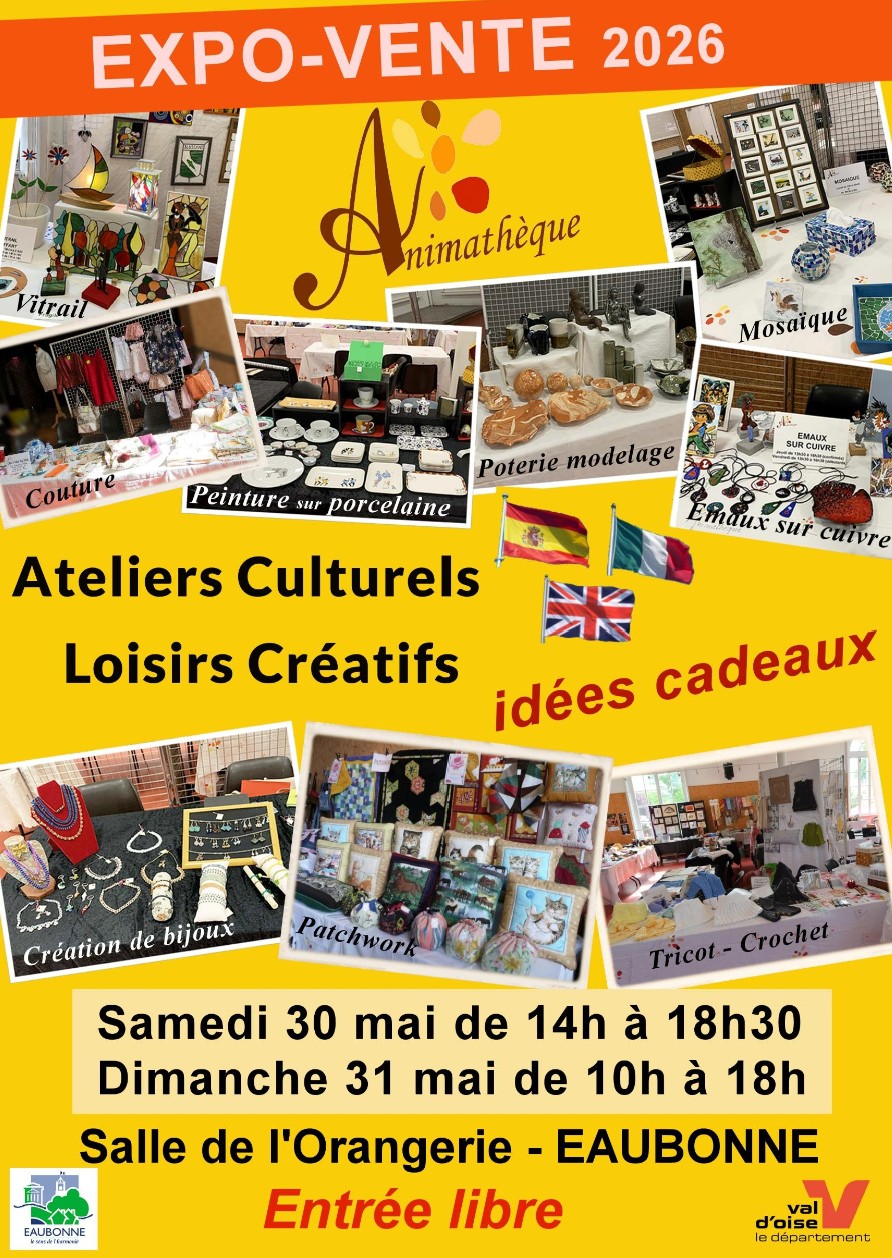 Expo vente Animath&egrave;que Eaubonne 2026