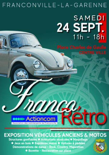Franco Rétro à Franconville le 24 septembre 2022