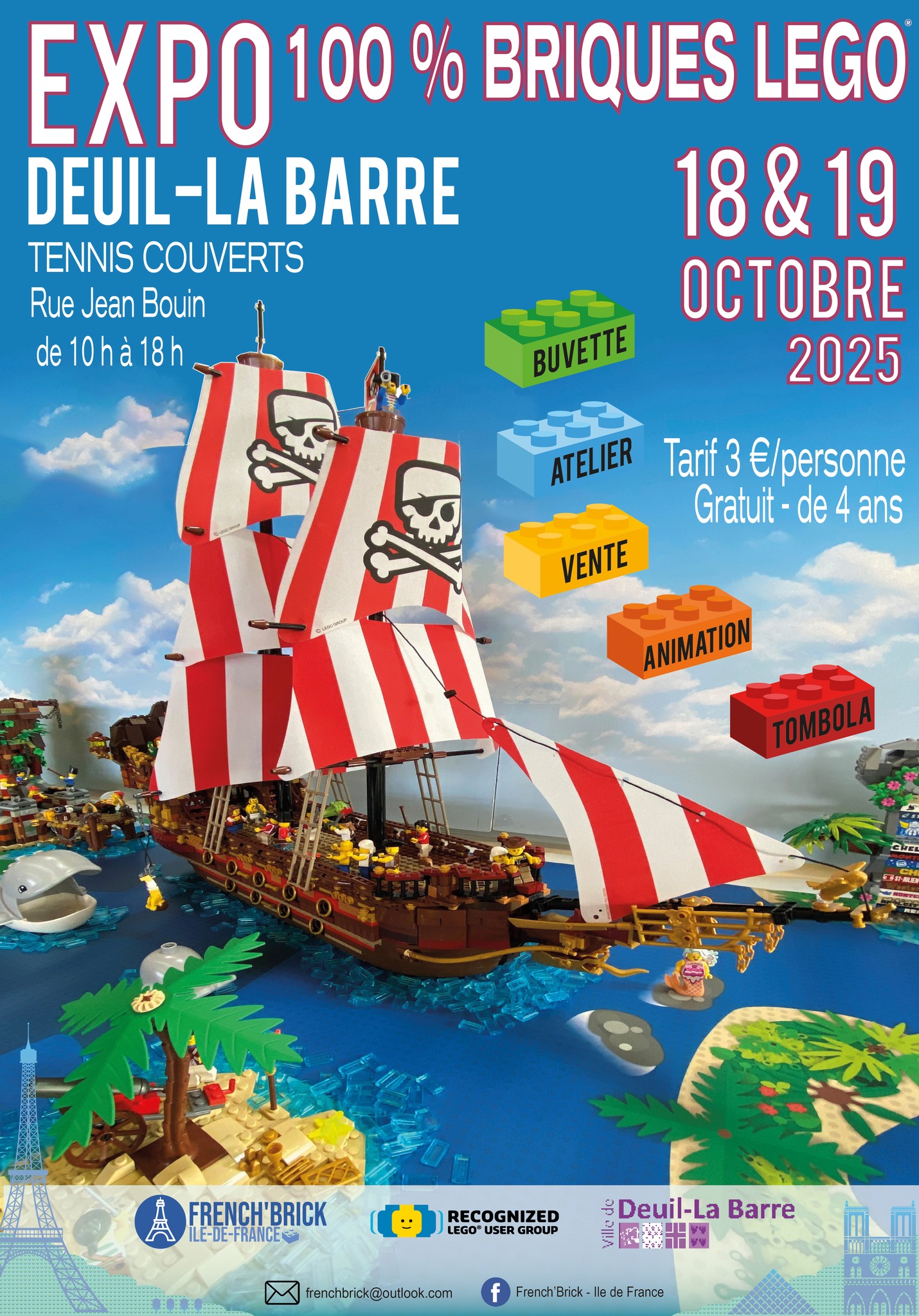 EXPO 100% briques LEGO
