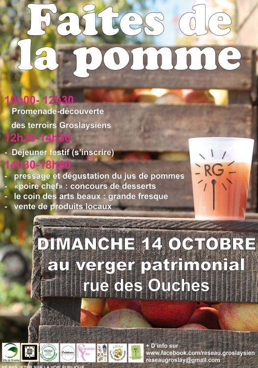 FAITES DE LA POMME à Groslay le 14 octobre 2018